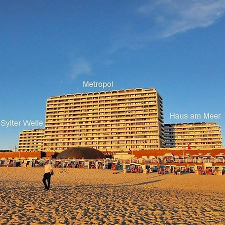 Sylter Welle, Whg 28, Seeseite Westerland Esterno foto